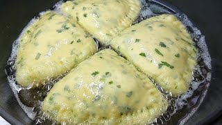 Боже как Вкусно! Привезла Рецепт из Италии!Мука, Картошка и немного Петрушка! Я не устаю их готовить