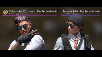 CS:GO Professionals Safecracker Voltzmann & Getaway Sally Sounds [+DL]