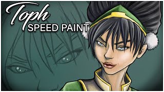 Toph (Avatar: The Last Airbender) | SPEED PAINT