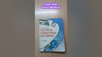 Fundamentals Of Electrical Engineering & Electronics by SK Sahdev www.PreBooks.in #viral #shorts