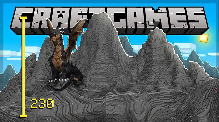 Construindo a MAIOR MONTANHA do Minecraft - Craft Games 253