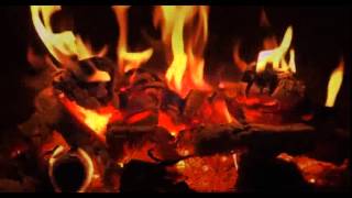 ♥ 10 HOURS ♥ Relaxing Fireplace Video HD - Fireplace burning wood inside [FULL EPİSODE]