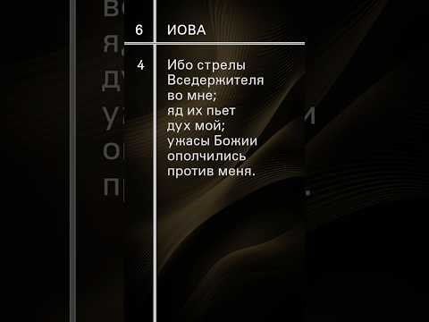 Иов-6 #урокичистописания #христианство