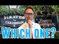 Differences Between: Disney's Pirates of the Caribbean | Which One Is Better