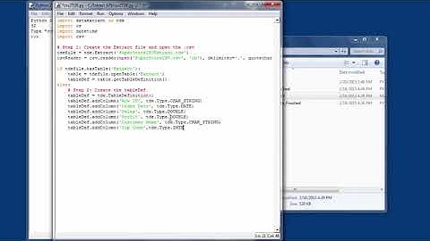 Tableau Training & Tutorials   13 02 APIs   Extract API Connecting to Data