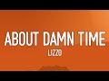 Lizzo - About Damn Time (Lyrics)