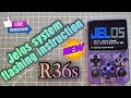 R36s new system update 2024 jelos installation process tutorial direct link on descripiton