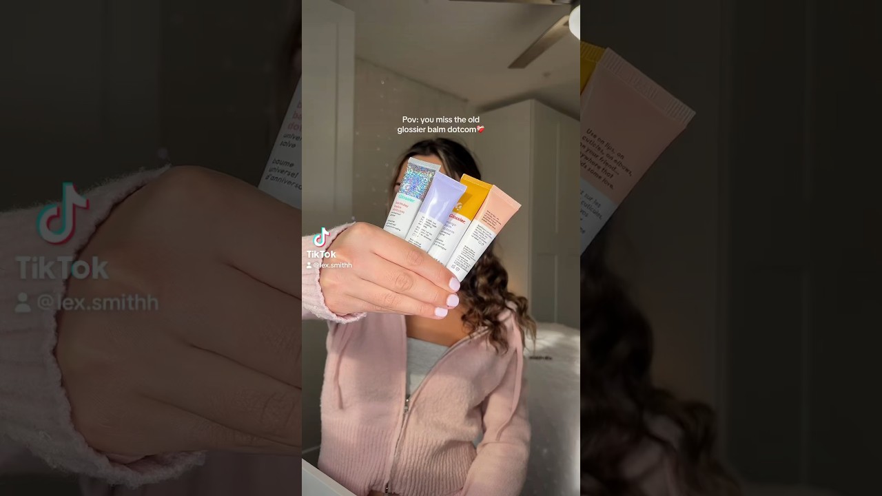 I miss the OLD Glossier Balm Dotcom🎀🫧💗🐇 