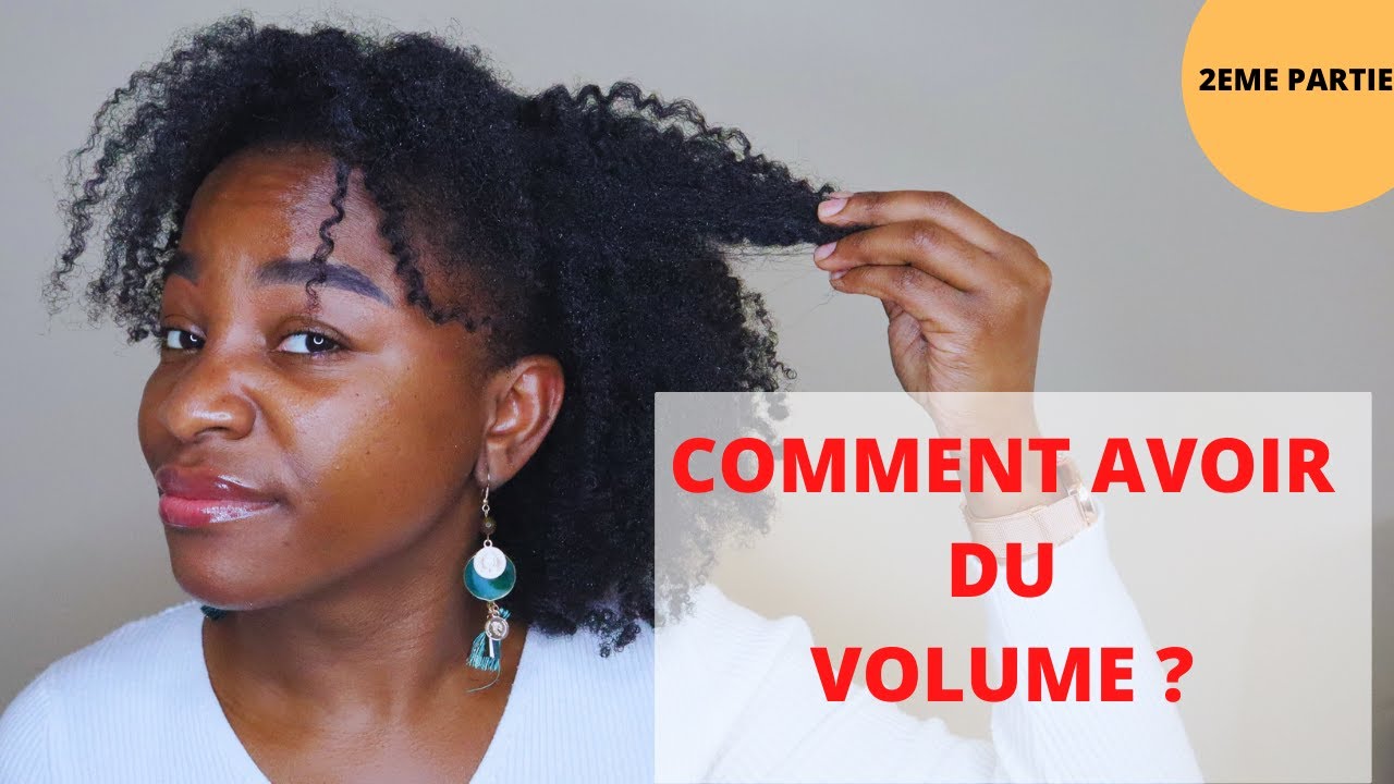 CHEVEUX CREPUS FINS COMMENT AVOIR DU VOLUME - ( partie 2 ) - YouTube