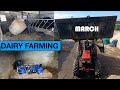 A BUSY DAY IN MARCH --DAIRY FARMING IRELAND--
