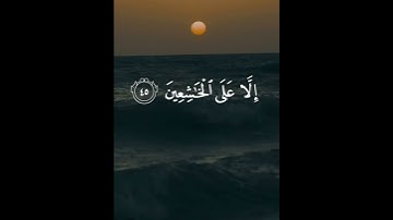 واستعينوا بالصبر والصلاة قرآن كريم عبد الرحمن مسعد