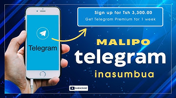 Fungua Telegram Inayotaka Malipo Bure! (Njia Rahisi 2025) Part 3