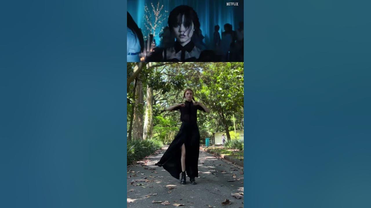 Wandinha dança no baile - Wandinha Addams serie Netflix- Wednesday Dance [WANDINHA  QUIZ] 