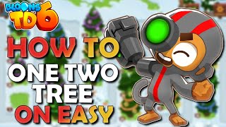 How to Beat One Two Tree on Easy Mode | Bloons Tower Defense 6