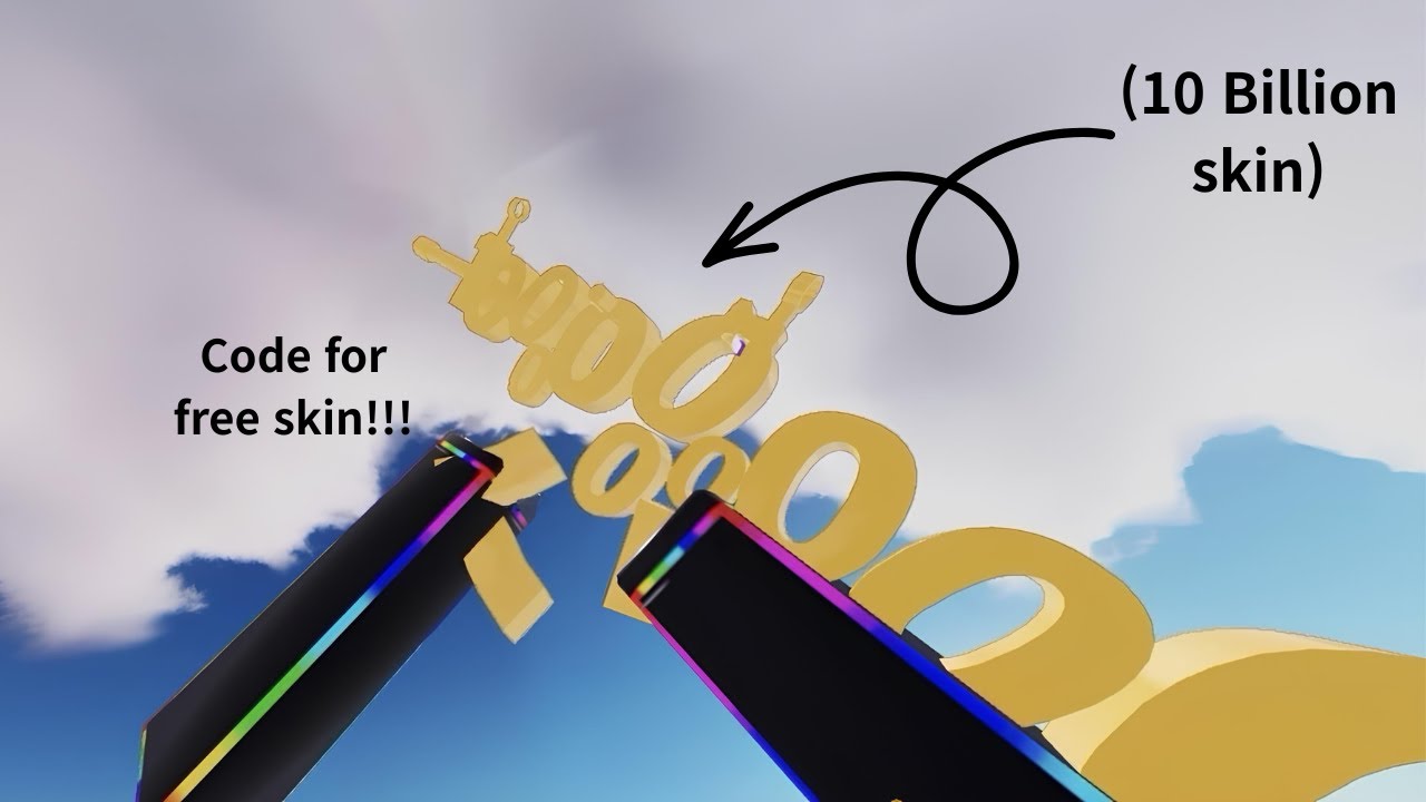 10 billion visits skin code!!! - YouTube