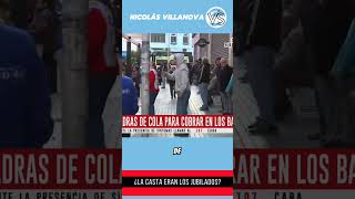 JUBILADOS: parte de &quot;la casta&quot; para Milei