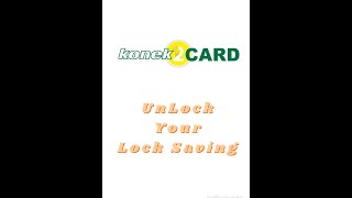 KONEK2CARD HOW TO UNLOCK THE LOCK SAVINGS ?