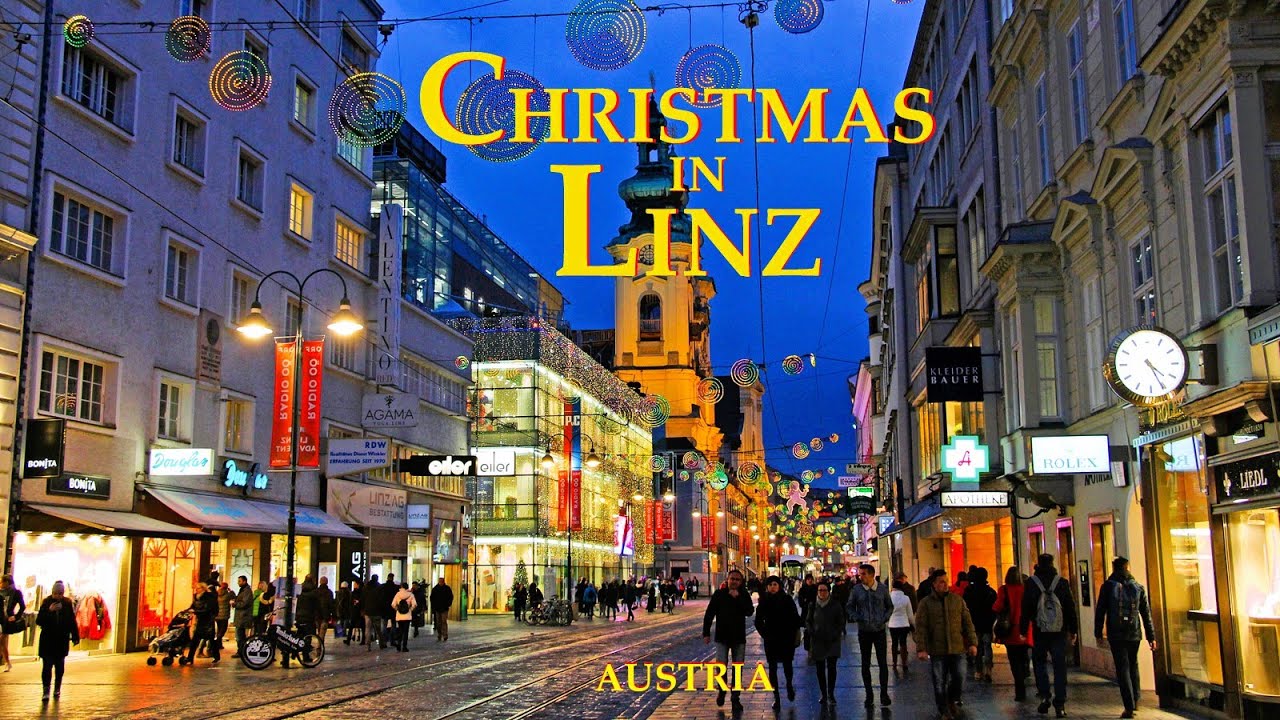 4K 🎄Christmas in Linz Austria 🇦🇹 Visiting the Pöstlingberg Pilgrimage ...