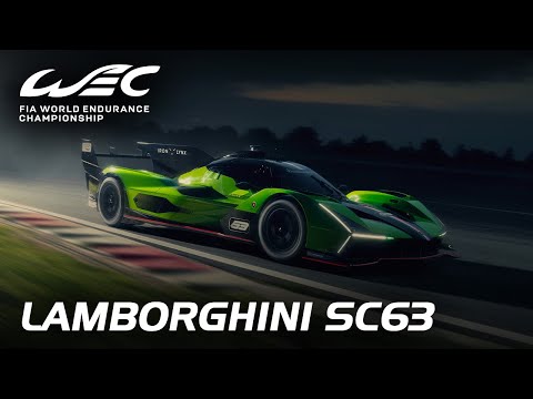 Lamborghini Reveal the Lamborghini SC63 for the 2024 FIA WEC