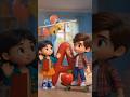 A for Apple alphabet learn  with loo loo chhotu kids #loo #fun #kids