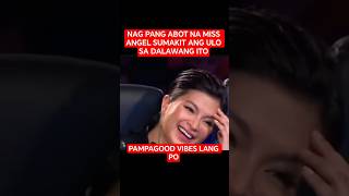 GRABE MISS ANGEL SUMAKIT ANG ULO SA DALAWANG ITO#shortsfeed #goodvibe #funnyvideo #pgt