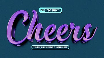 Create 3D TEXT EFFECT Like A BOSS! (Photoshop Tutorial)