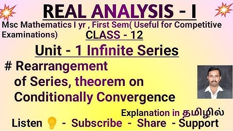 #trb #mscmaths #pgtrb #polytec #rearrangement  #series #set #tnset #csirnet #realanalysis