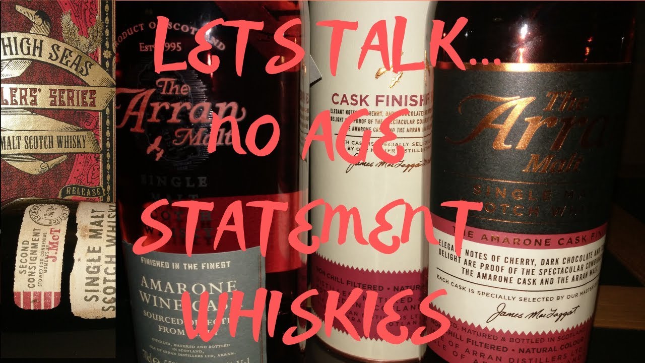 Whisky Review 29..LETS TALK NO AGE STATEMENT WHISKY..The Pleasure is in the Sharing...