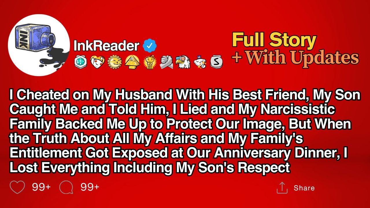 Мой сын застукал меня за изменой с лучшим другом мужа… а потом рассказал об этом всем за ужином