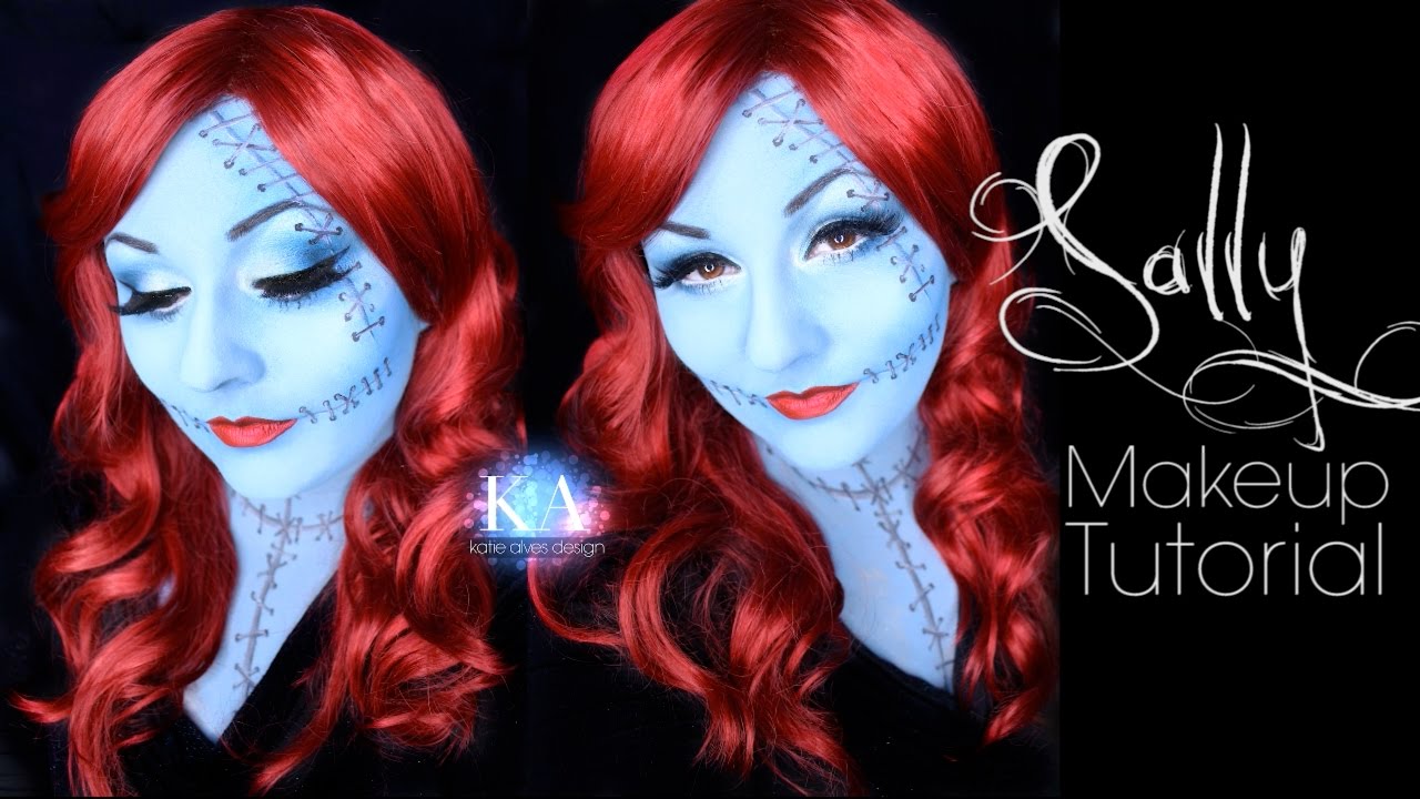 Sally Nightmare Before Christmas Makeup Tutorial 31 Days Of