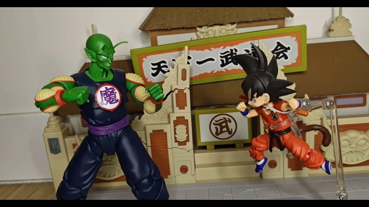 Goku vs Piccolo Daimao | stop motion