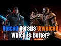 Should player characters be voice acted