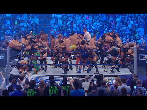 Historical 41-Man Battle Royal: SmackDown, Oct. 14, 2011