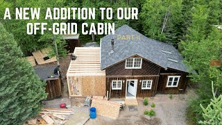 Tearing Down Old Ant Infested Part of our Off-Grid Cabin || Building New from the Ground Up [PART 2]