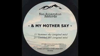 & My Mother Say - Summer Sky Resimi