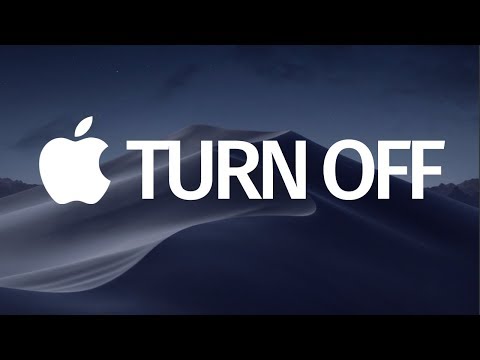 How to turn Mac OFF in macOS Mojave | Shut Down Apple Computer