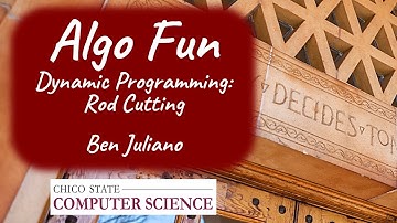 Algo Fun: DP rod cutting