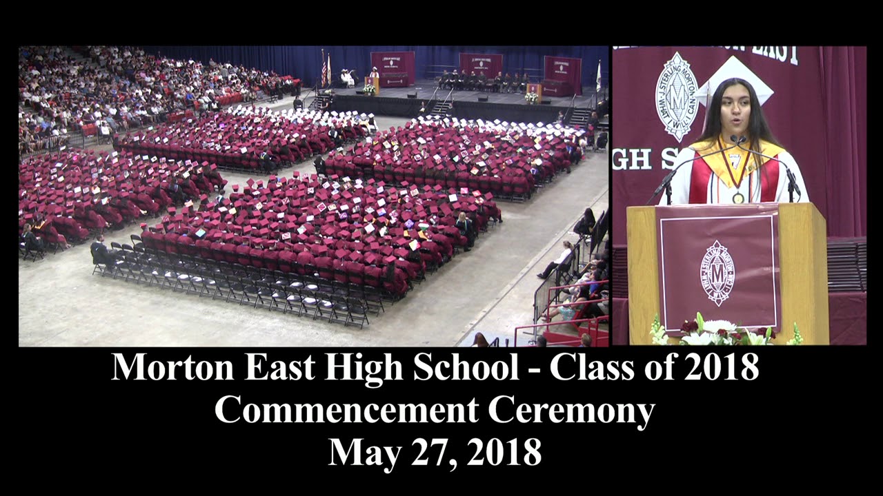 201 Today August 2018 Part 3 Morton East Commencement Ceremony YouTube