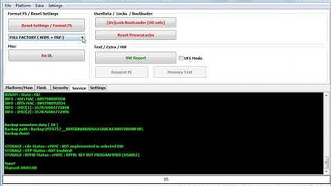 Cat S41 remove Google Account with Infinity CM2MT2