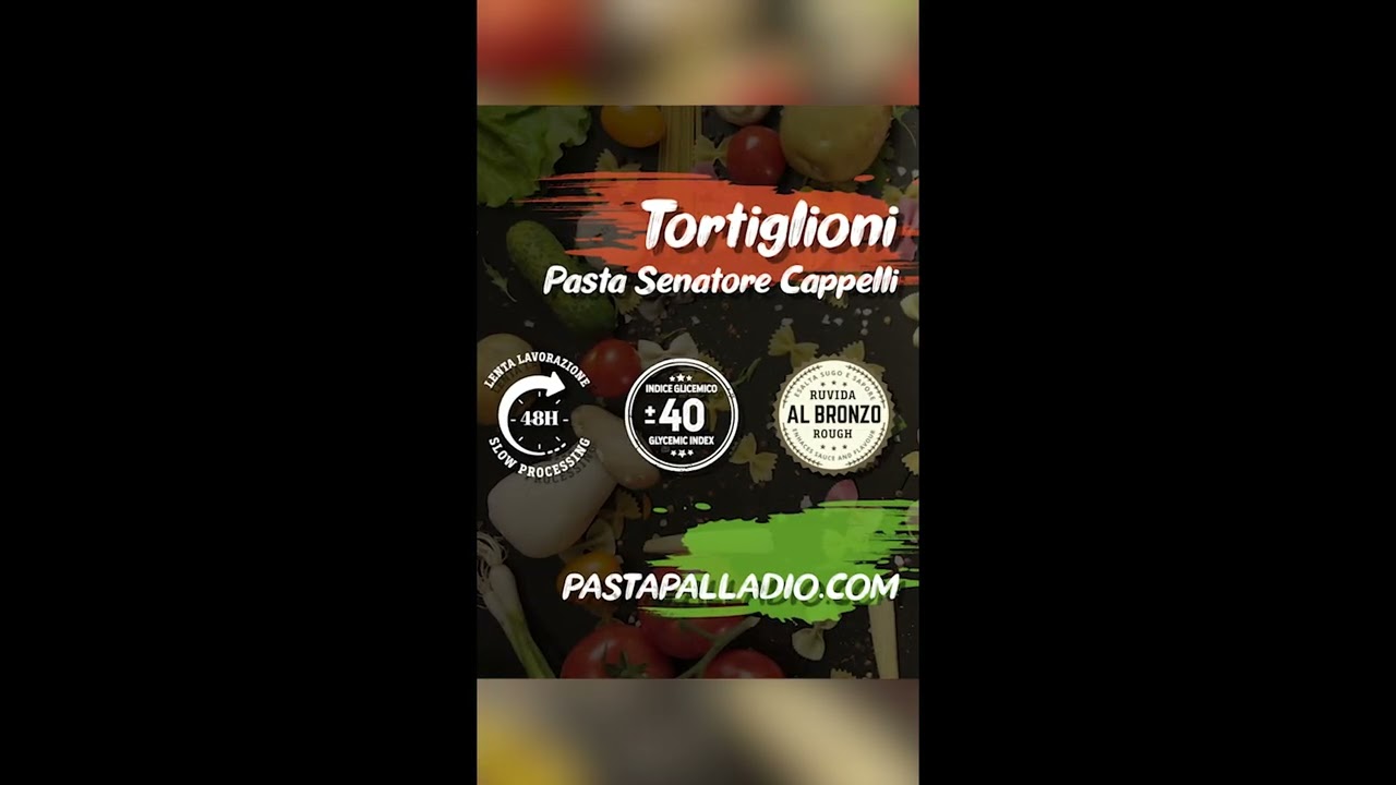 🟠 Tortiglioni Senatore Cappelli 🇮🇹 Alta Percentuale Proteine Short 🇮🇹