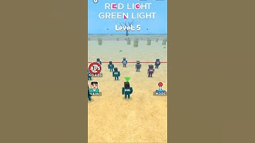 Minecraft character in Squid Game #5 오징어 게임 Challenge Walkthrough Complete All Levels #iPlay #Shorts