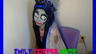 Emily  ( Corpse Bride ) Halloween  Makeup Tutorial 2013