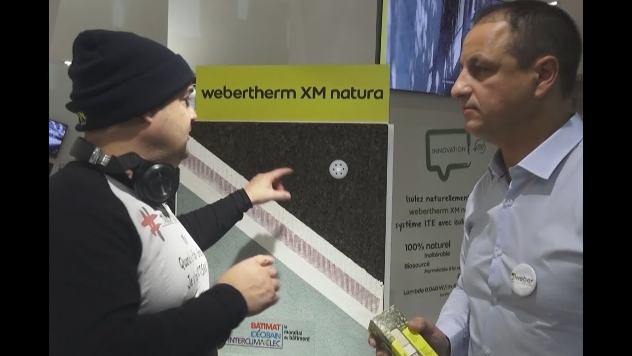 ▶️ Isolation en Liège ITE, le Webertherm XM natura drywall anchors