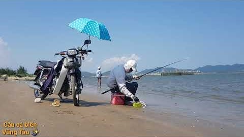 Lâu lắm rồi mới được cầm cần câu