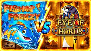 Fishin' Frenzy Vs Eye Of Horus! screenshot 4