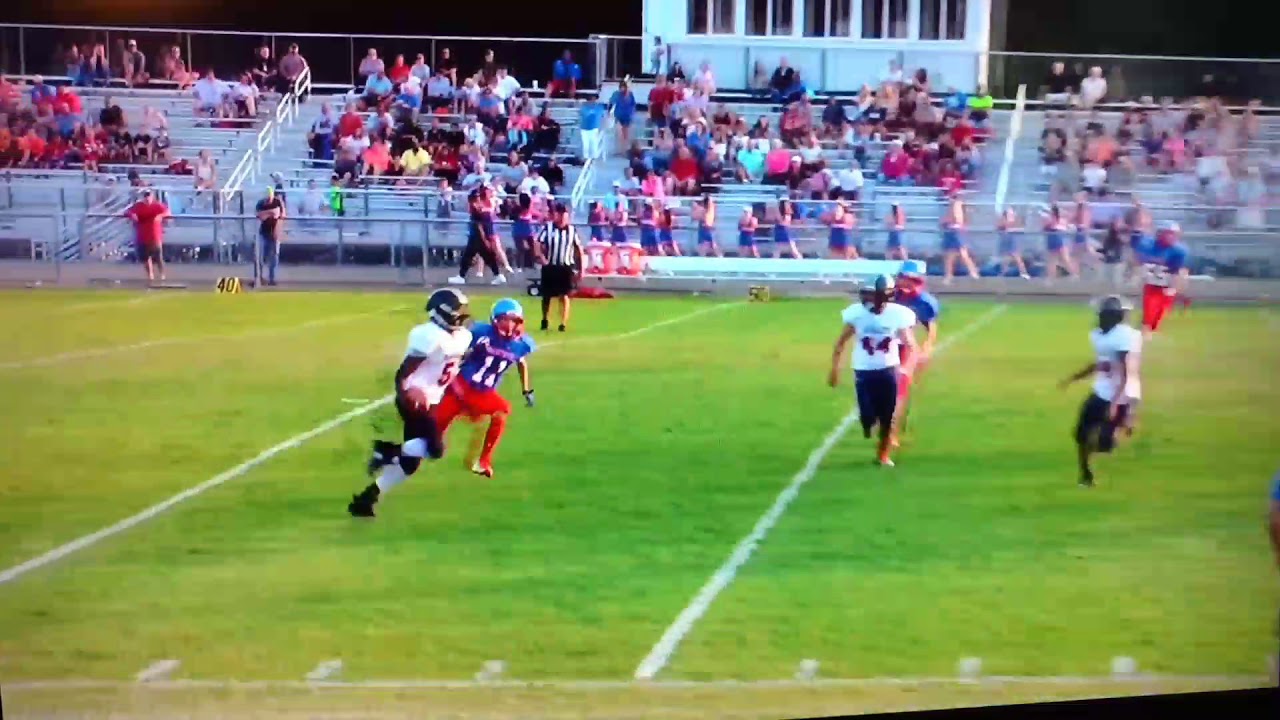 Big hits in middle School football 2017 YouTube