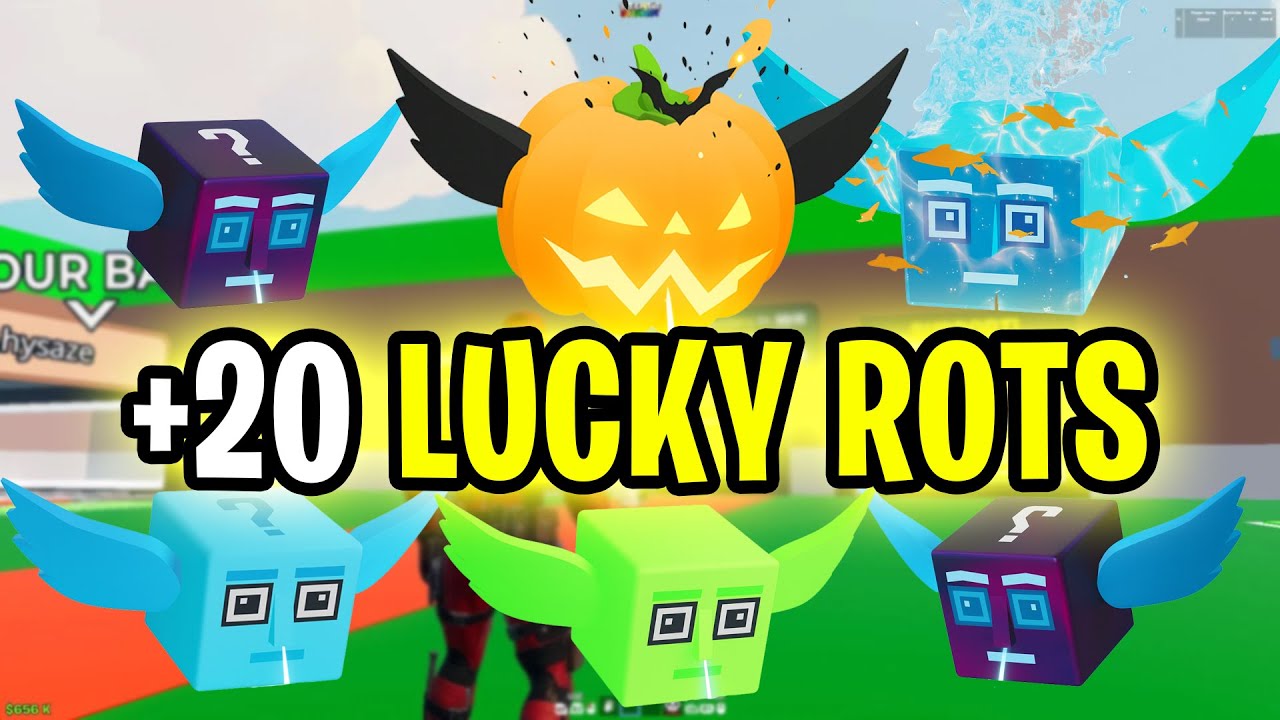 ABRIENDO +20 LUCKY ROTS EN STEAL THE BRAINROT FORTNITE! OPENING ...
