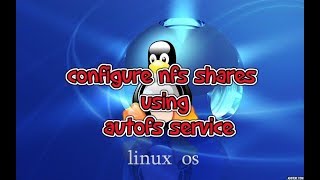 configure automount nfs share with autofs service_video41