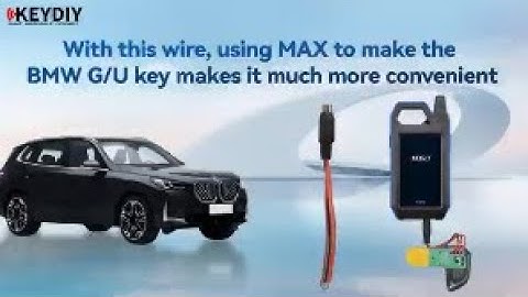 How to use KEYDIY DP-MAX to make the BMW G U key more convenient