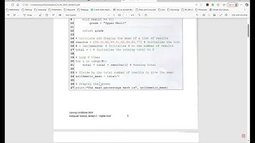 Leaving Cert Computer Science 2025 HL Section C